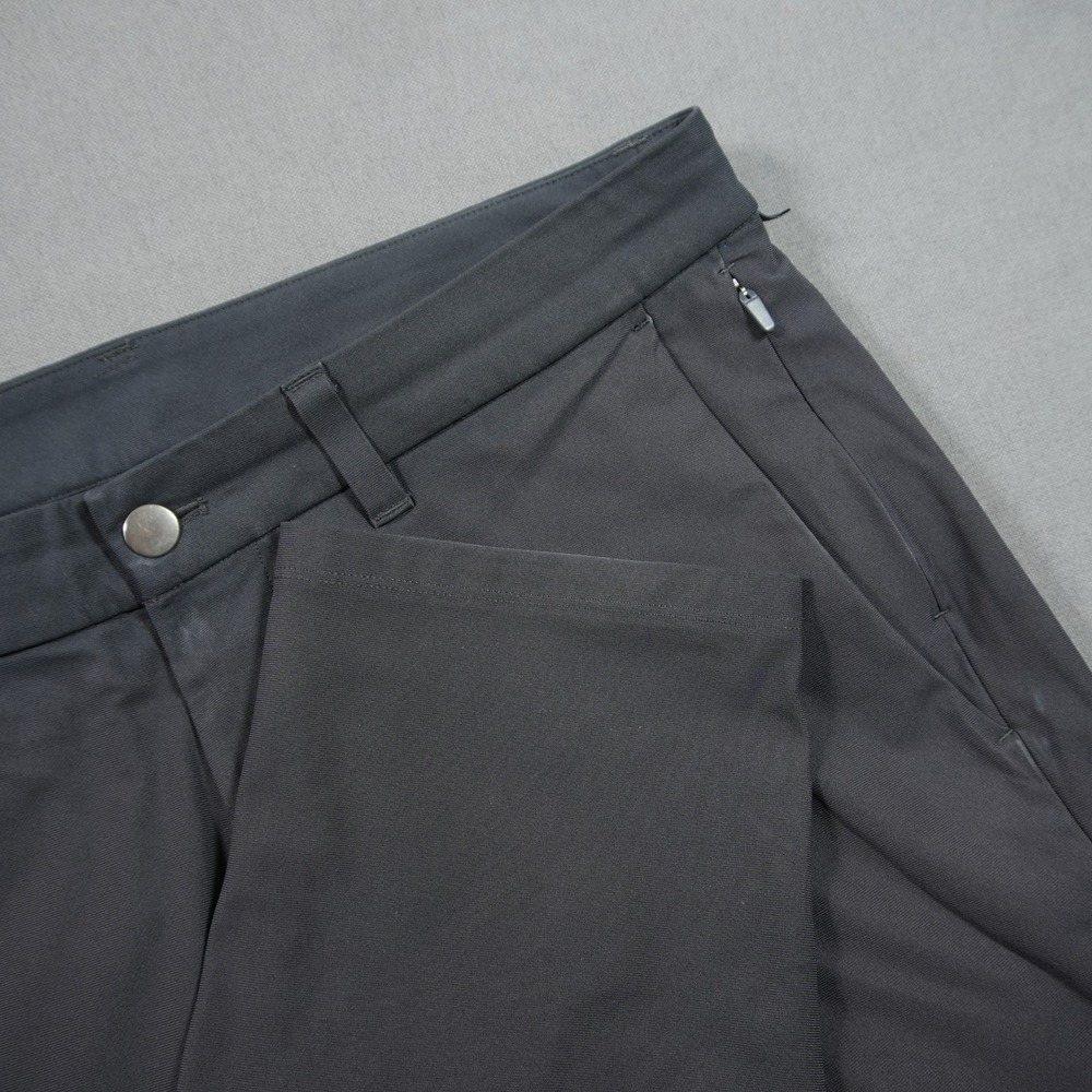 Lululemon Commission Pant Classic Warpstreme Men Trousers 34 Faded Golf Tech